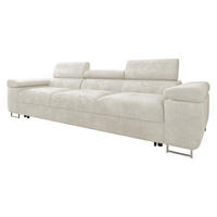 SCHLAFSOFA Torezio 3 Bis - Creme, Holz/Textil (263/90/102cm) - MIRJAN24