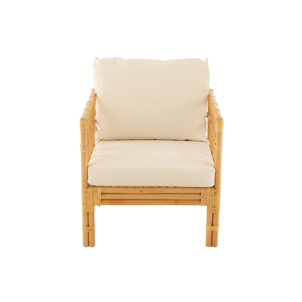 Thumbnail - J-Line Sofa, Natur, Naturmaterialien, 73x64x67 cm, Wohnzimmer, Sofas & Couches, Sofas