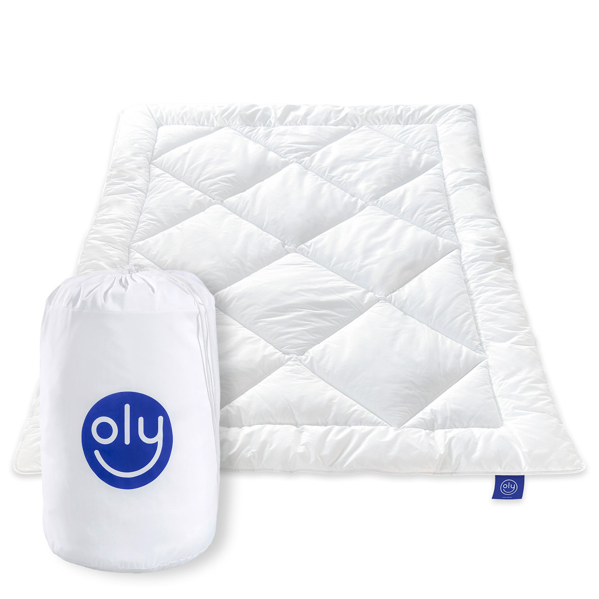 GANZJAHRESBETTDECKE WARMY Mikrofaser warm - Weiß, Naturmaterialien/Textil (135/200cm) - oly