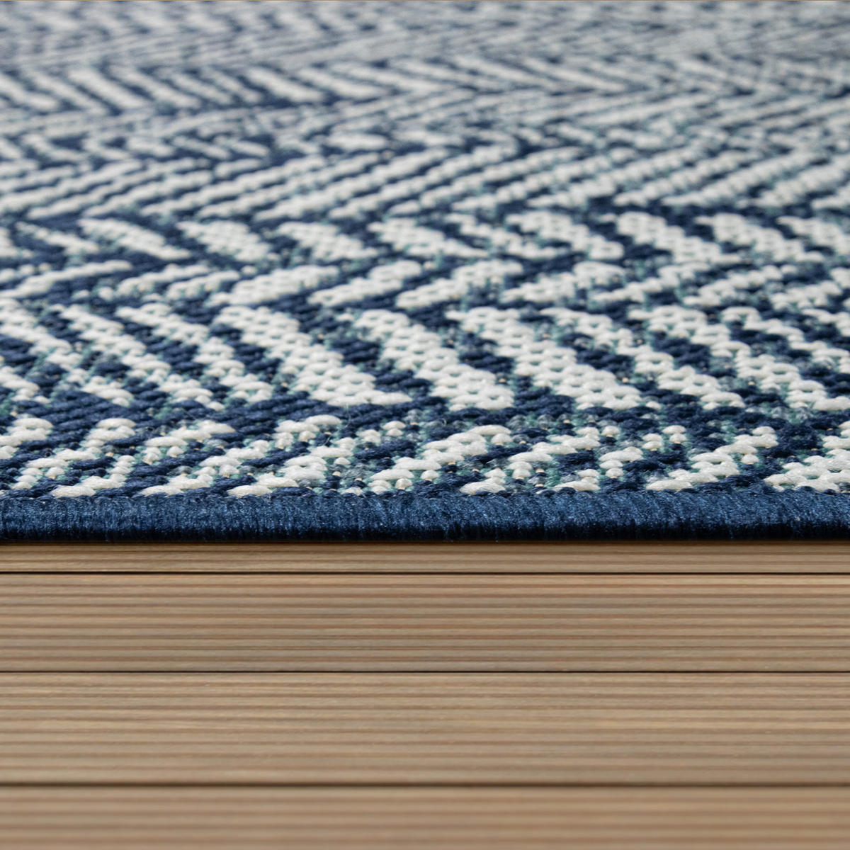 OUTDOORTEPPICH 120/170 cm Ostende 542 - Blau, Textil (120/170cm) - Paco Home