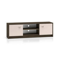 TV-MÖBEL Kaius Kaschmir und Dunkles Holz - Beige, Holzwerkstoff (160/49.9/40cm) - Petits-meubles