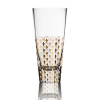 VASE First Gold, Glas, Gold, 26 cm - Goldfarben, Glas (26cm) - Goebel