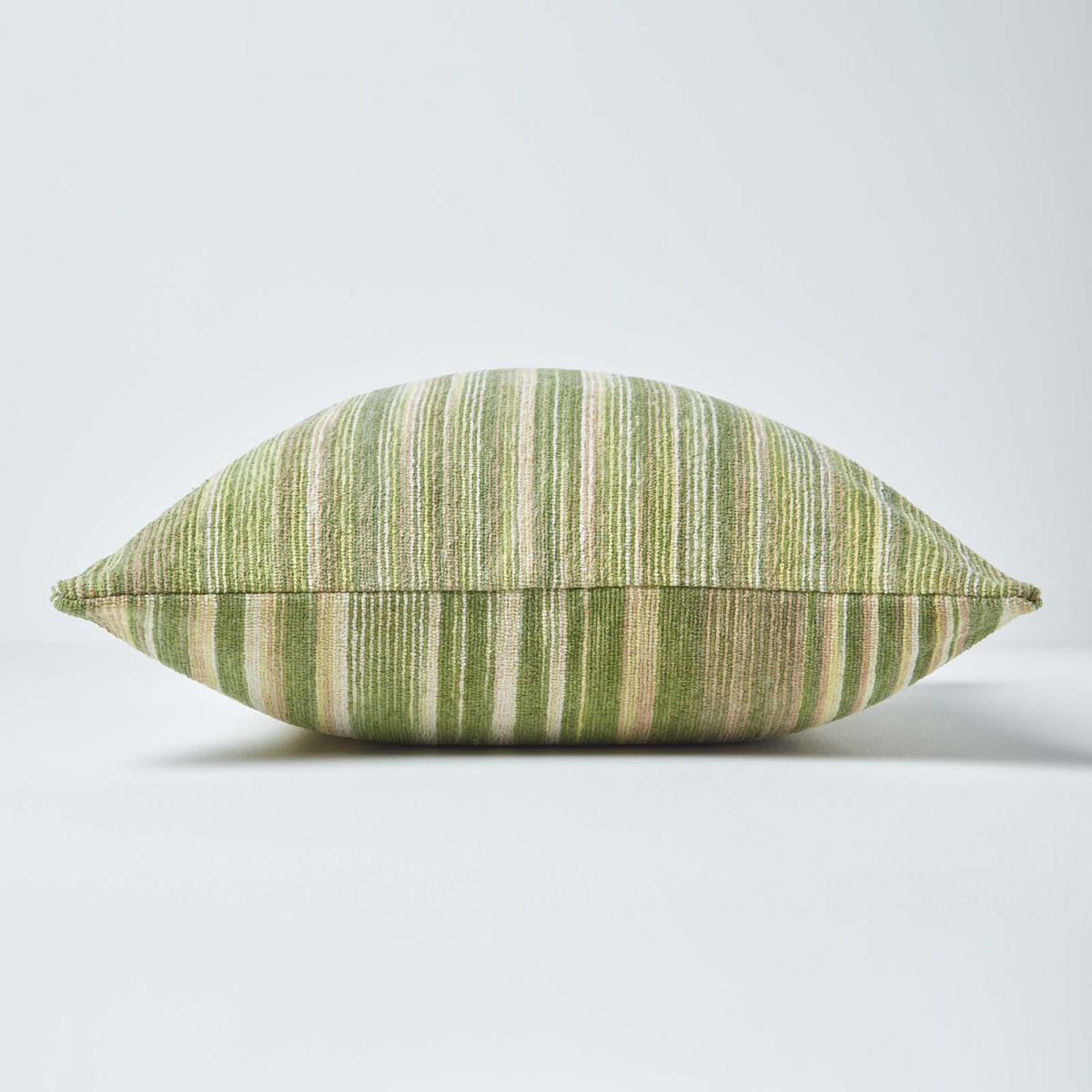 KISSENHÜLLE Chenille Tie Dye grün 60/60 cm - Grün, Textil (60/60cm) - Homescapes