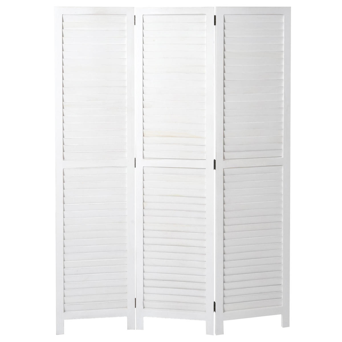 PARAVENT Weiß - Weiß, Holz (120/170/2cm) - MCW