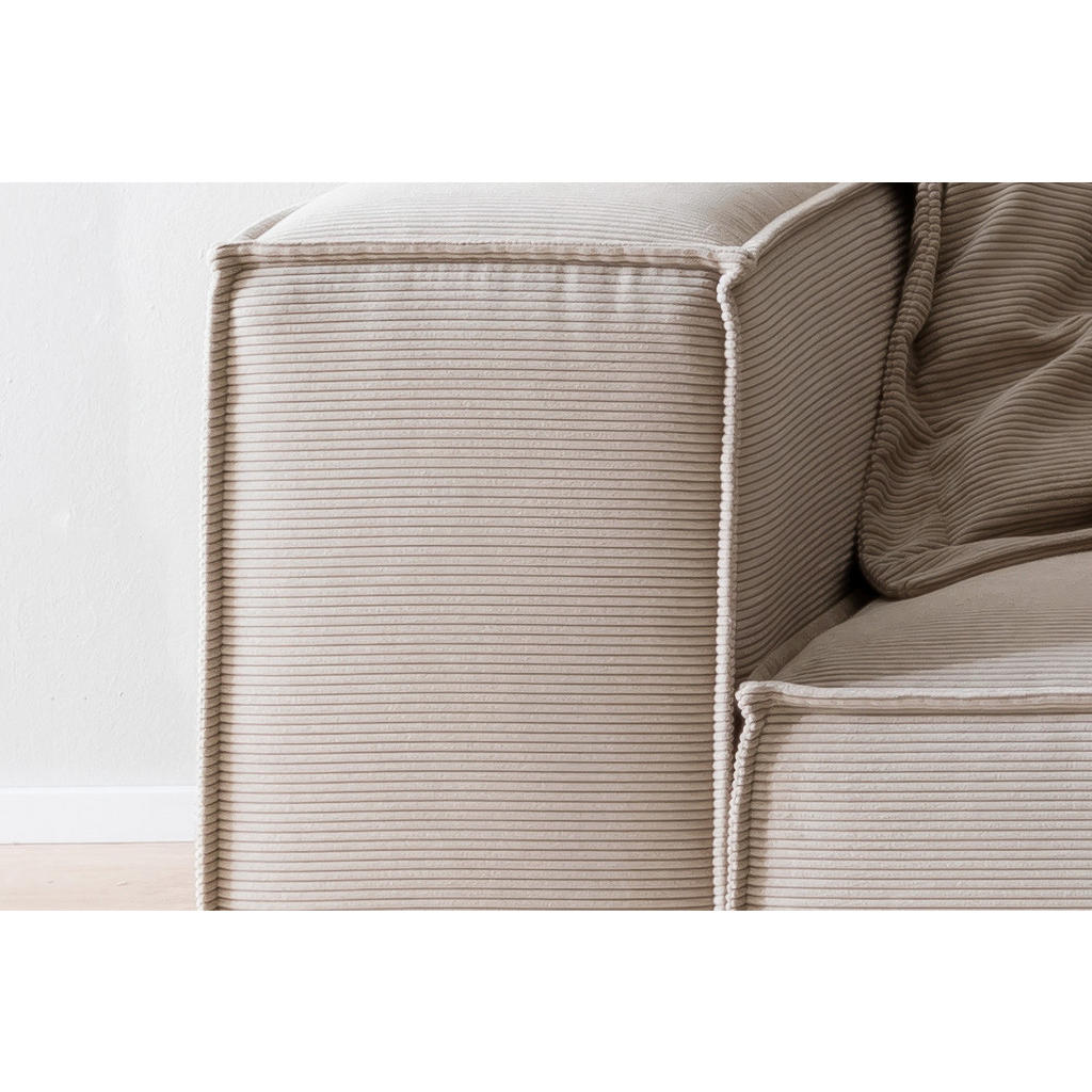 Thumbnail - Kawola Sofa, Beige, Textil, Echtholz, 3-Sitzer, Füllung: Komfortschaum, 306x68x118 cm, Wohnzimmer, Sofas & Couches, Sofa...