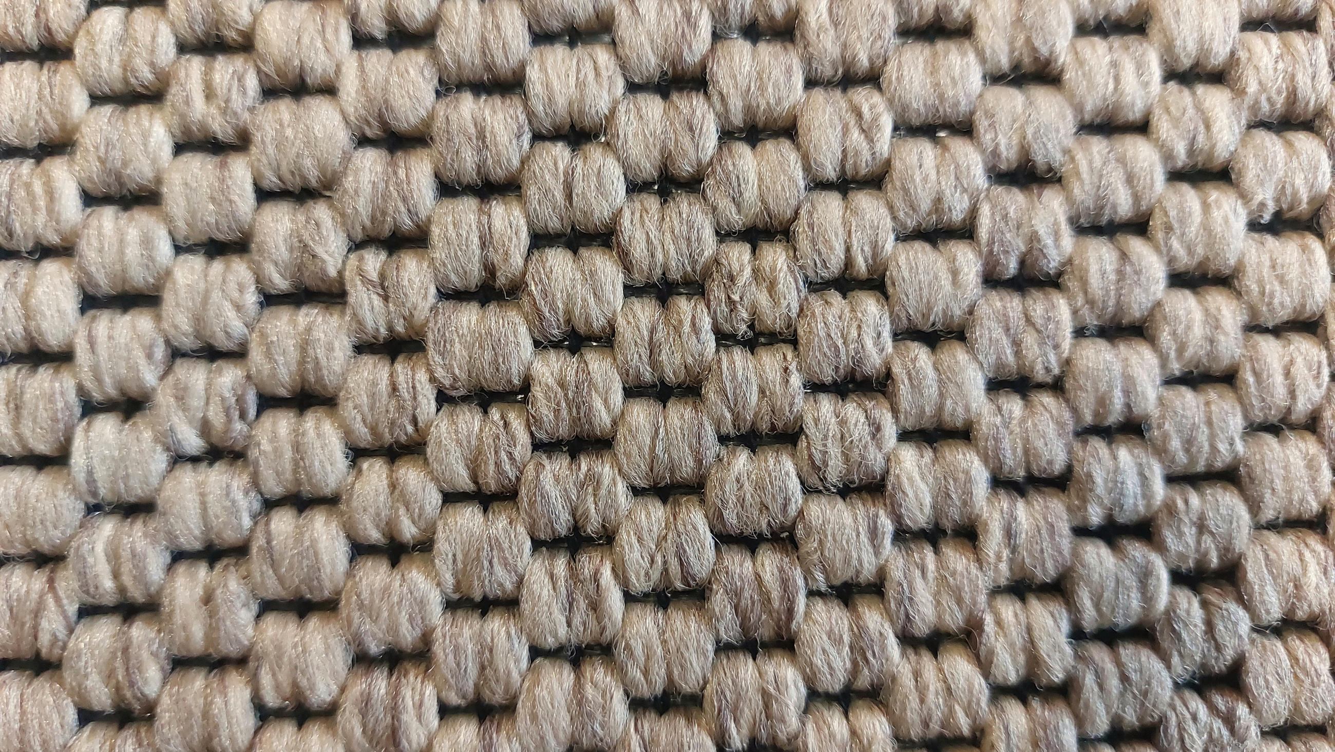 STUFENMATTE Set. 15 Stück "Florenz" Sisal Optik Flachgewebe Beige 24 x 65 cm - Beige, Textil (24/65/4cm) - oKu-Tex
