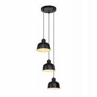 HÄNGELEUCHTE Selma 3-flammig 10/18/170 cm - Schwarz, Metall (10/18/170cm) - Nettlife