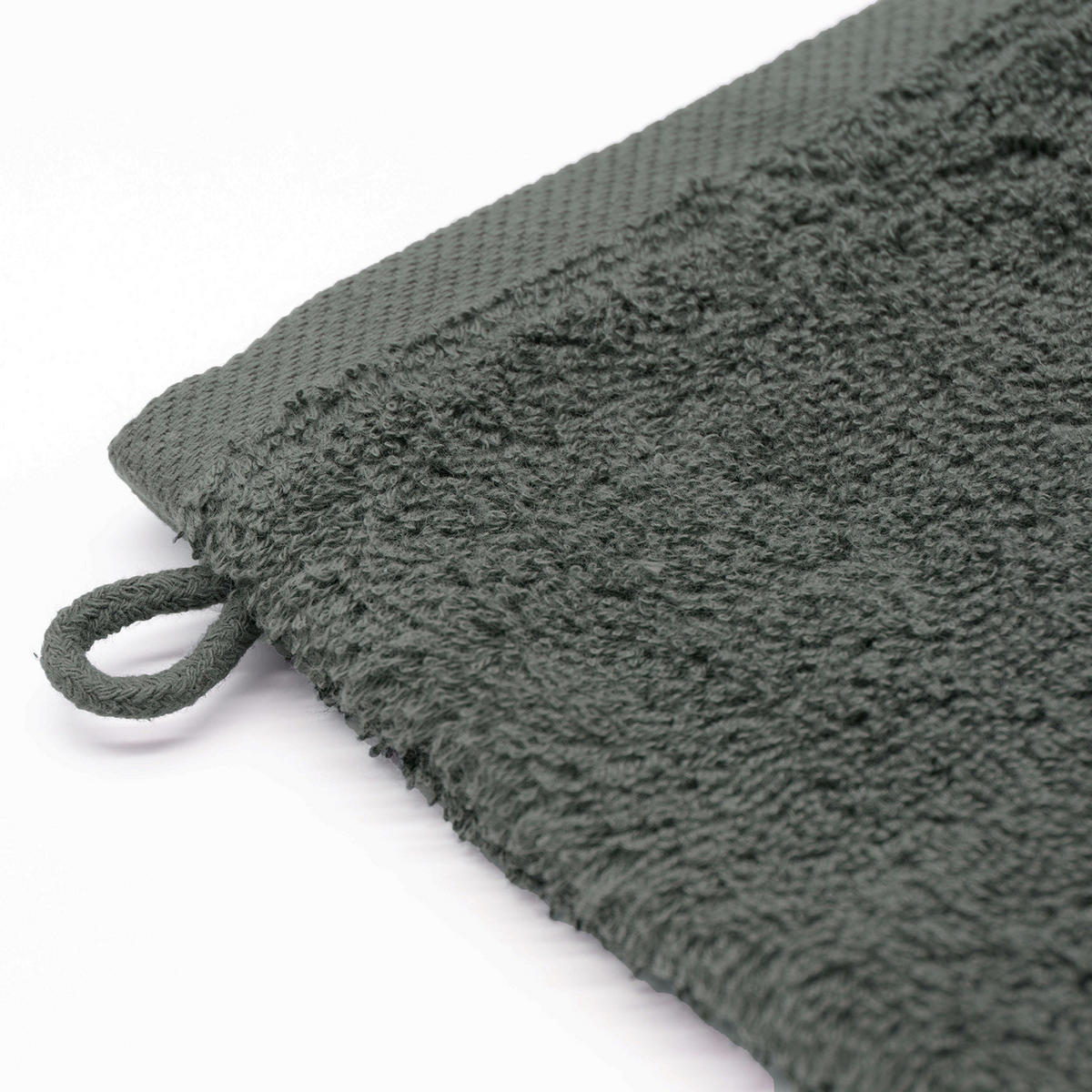WASCHHANDSCHUH, 10er-Set, 17x21 cm, 100% Baumwolle, Grau - Anthrazit, Textil (17/21cm) - Zollner
