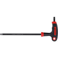 SCHRAUBENDREHER MIT T-GRIFF UND SEITLICHER KLINGE | T-PROFIL (FÜR - Multicolor, Kunststoff/Metall (1/1cm) - BGS technic