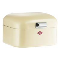 FRÜHSTÜCKSBOX Mini Grandy Mandel - Beige, Metall (18/17/12cm) - Wesco