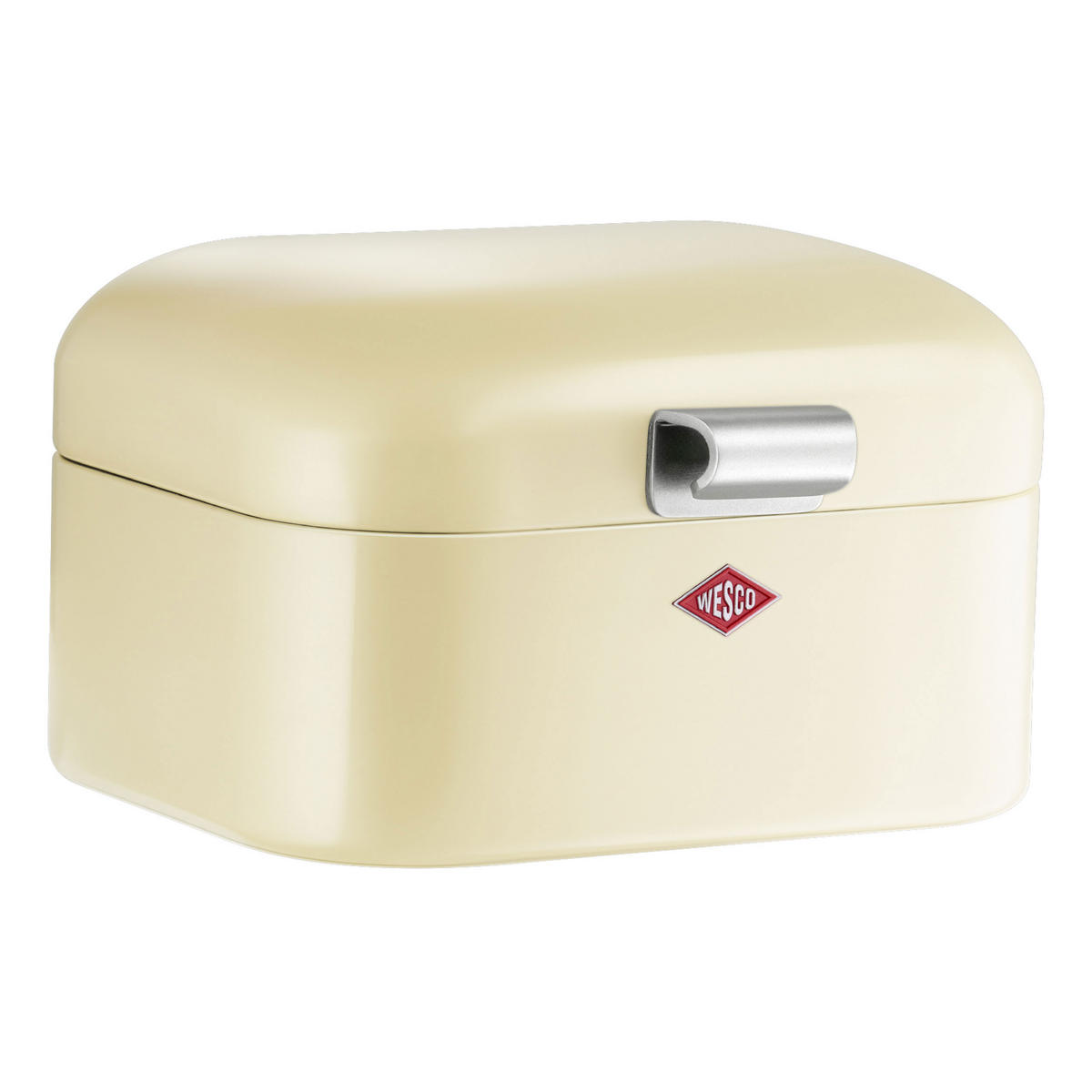 FRÜHSTÜCKSBOX Mini Grandy Mandel - Beige, Metall (18/17/12cm) - Wesco