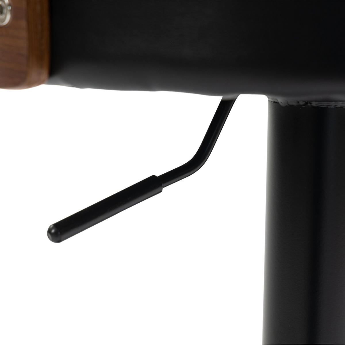 BARHOCKER,2ER-SET,BARSTÜHLE 360° drehbar,höhenverstellbar,Schwarz - Schwarz, Metall (42/77/42.5cm) - LVHOM