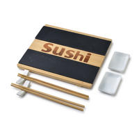 SUSHI-GERICHTEN Basic Beige 25.5/22.5/3.5 cm Holz - Beige, Holz (22.5/3.5/25.5cm) - Mondex