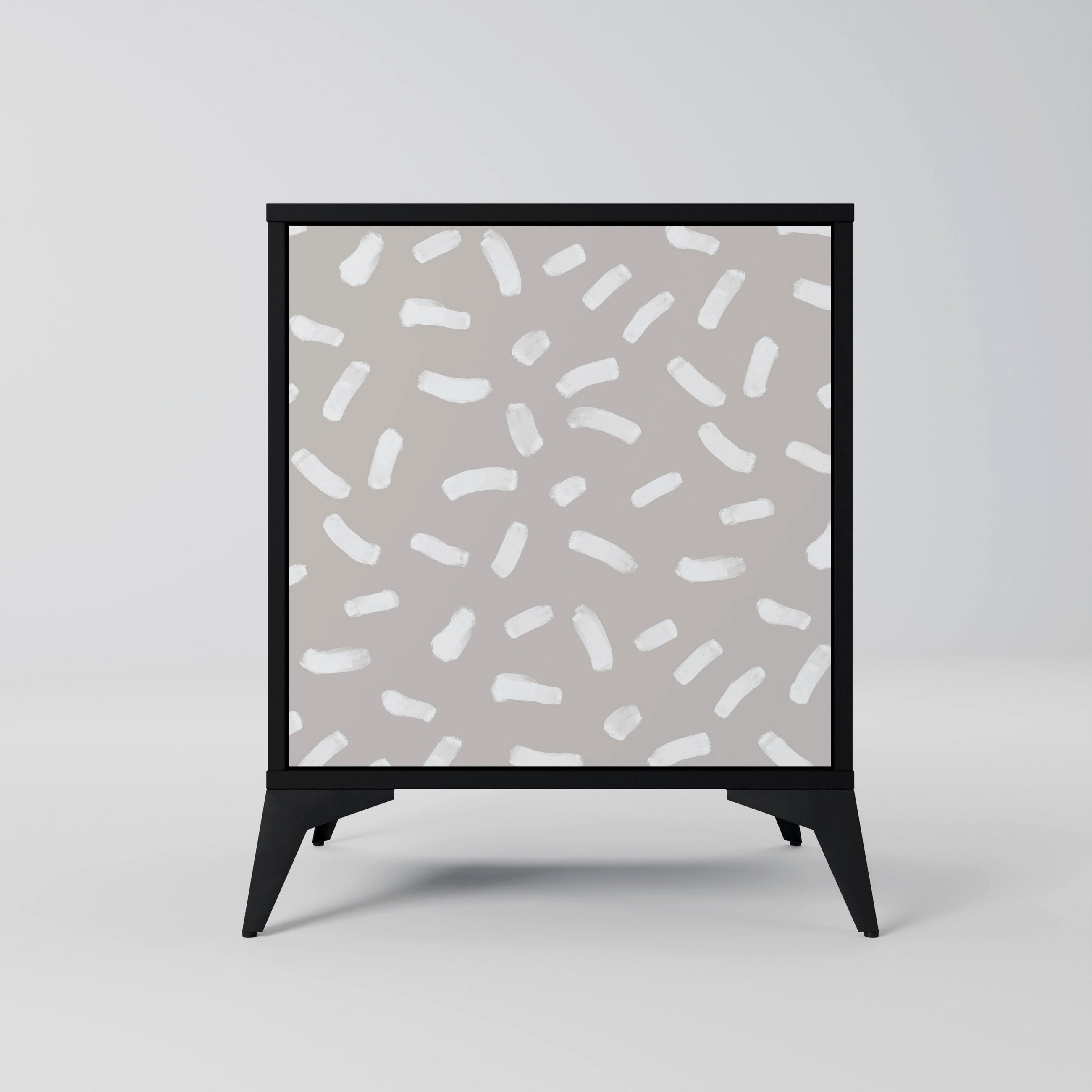 SpaceRebels Sideboard Schwarz 57.5x70.5x42 cm