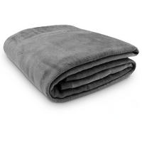 KUSCHELDECKE, 150x200 cm, 60% Baumwolle, 40% Polyacryl, Grau - Grau, Naturmaterialien (150/200cm) - Zollner
