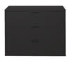 KOMMODE Erna 81x45x67 Anthrazit matt Lack - Anthrazit, Holzwerkstoff (81/67/45cm) - 58aufmkessel