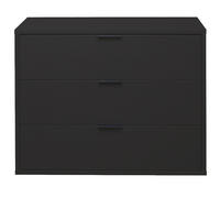 KOMMODE Erna 81x45x67 Anthrazit matt Lack - Anthrazit, Holzwerkstoff (81/67/45cm) - 58aufmkessel