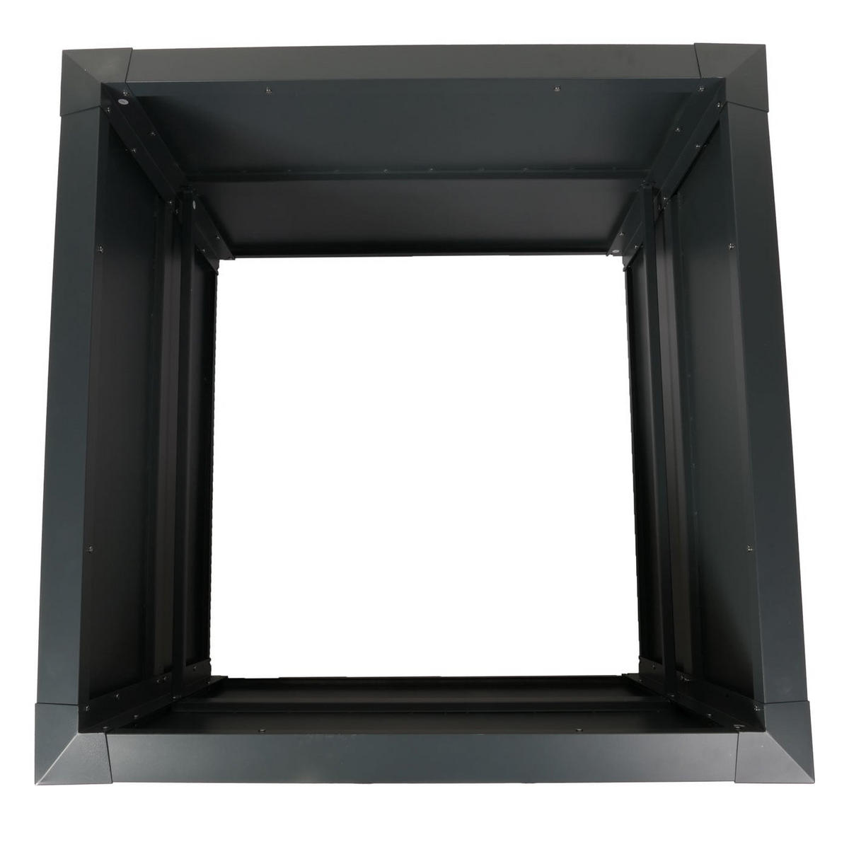 HOCHBEET Schneckenkante 78x110x110cm Anthrazit - Anthrazit, Metall (110/78/110cm) - PROREGAL