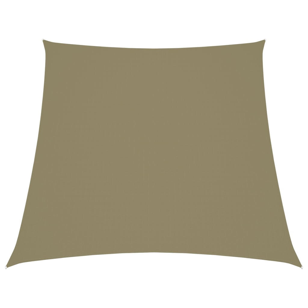 SONNENSEGEL Oxford-Gewebe Trapezförmig 2/4x3 m Beige - Beige, Textil (200/300cm) - furnicato