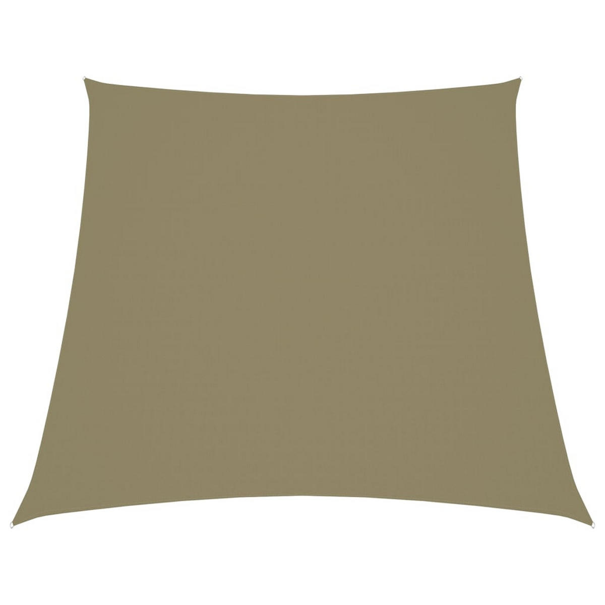SONNENSEGEL Oxford-Gewebe Trapezförmig 2/4x3 m Beige - Beige, Textil (200/300cm) - furnicato