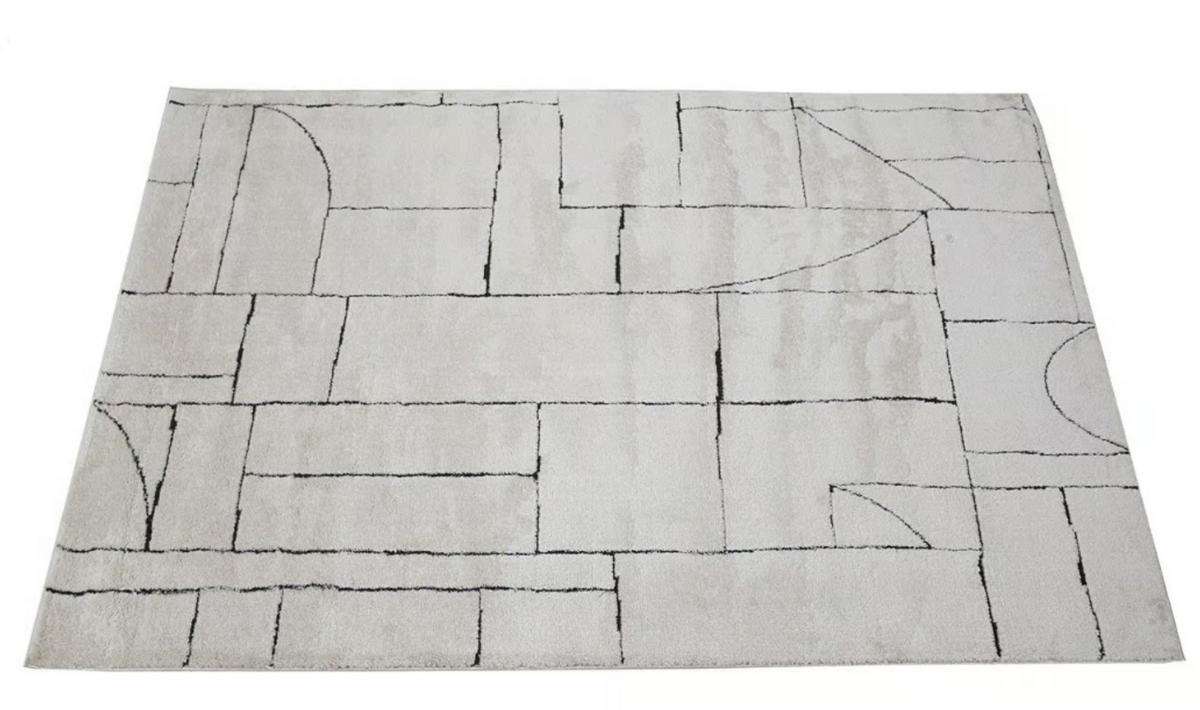 TEPPICH Shaggy Berber BRIGA Beige 133 x 190 cm - Beige, Textil (133/190cm) - Novatrend