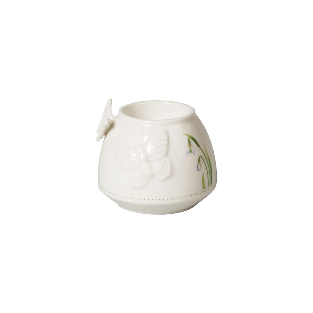 Villeroy & Boch Teelichthalter Weiß 8x7x8 cm