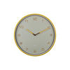 WANDUHR Lined Numbers Ø40 cm - Gelb, Metall (40/1/40cm) - Karlsson
