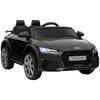 KINDER Elektroauto 12V Kinderauto mit 2,4G Fernbedienung, Musik, Schwarz - Schwarz, Metall (102/60/44cm) - HOMCOM