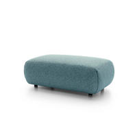 SITZPOUF POCKET Blau 113x70x43 cm - Blau, Textil (113/43/70cm) - FURNLUX