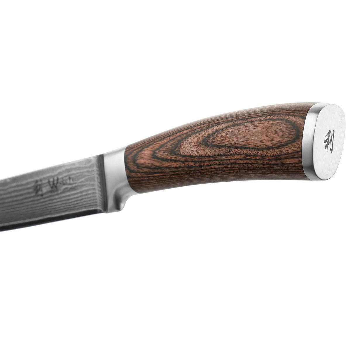 MESSERSET 4 tlg. mit Messerblock I EDIB - Braun, Holz/Metall - Wakoli