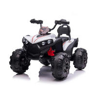 KINDER ELEKTROQUAD FX Sport weiß 2 Motoren, Offroad-Räder, MP3-Anschluss, Lichter, bis 6 km/h - Weiß, Kunststoff (118/76/73cm) - Chipolino