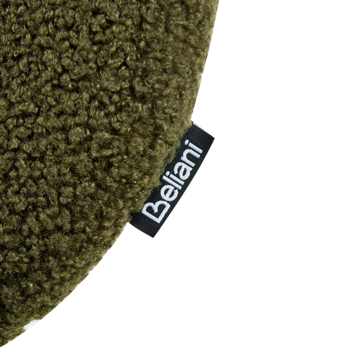 BARSTÜHLEN 2er-Set Hellbraun/Dunkelgrün Luana - Hellbraun/Dunkelgrün, Textil (52/116/48cm) - Beliani