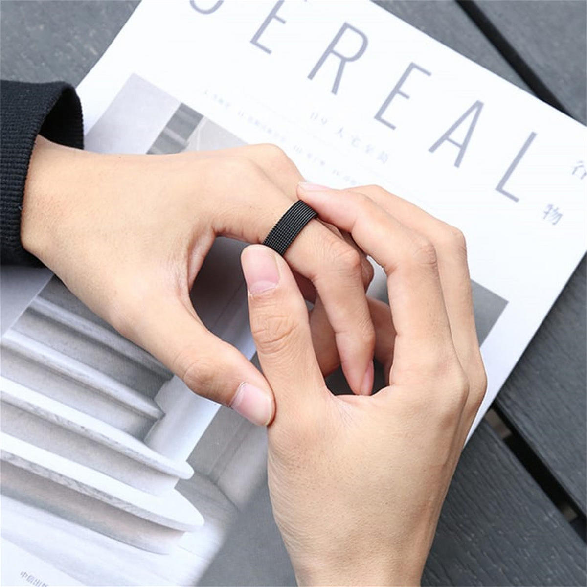 MÖBELGRIFF Schwarz 2er-Set - Schwarz, Metall (3.4/16.9/16.9cm)