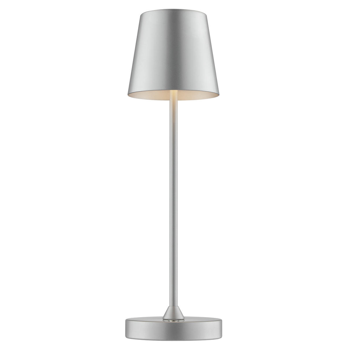 TISCHLEUCHTE Elora Silberfarben 11/11/37 cm - Silberfarben, Metall (11/11/37cm) - Brilliant