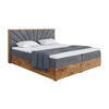 BOXSPRINGBETT Lofty 7 H3 - Dunkelgrau, Holzwerkstoff (120/200cm) - Meblini
