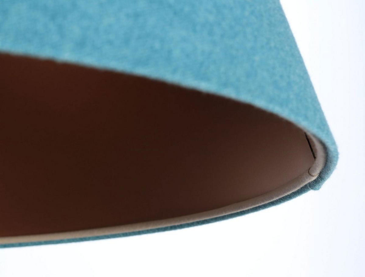 HÄNGELEUCHTE Blau 50/27 cm - Blau/Kupferfarben, Kunststoff (50/1.3/27cm) - ONZENO