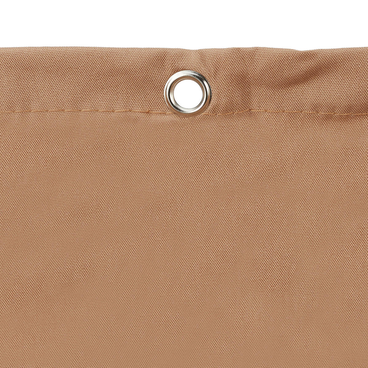 SONNENSEGEL - Hellbraun, Textil/Metall (350/250cm) - Relaxdays