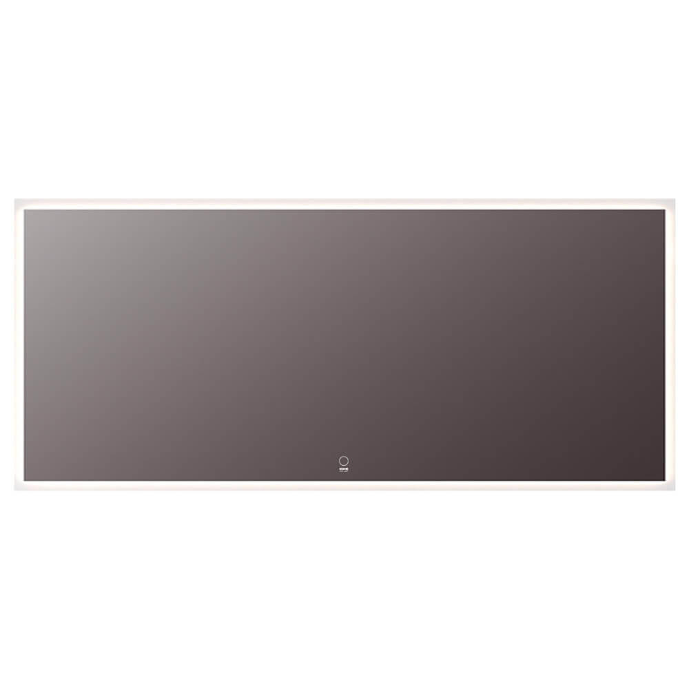 LED-SPIEGEL Rechteckig NOLA – 160 x 70 cm - Weiß, Glas (160/70/1cm) - Home Deluxe