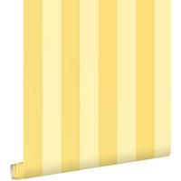 TAPETE Streifen 0.53 x 10.05 m - Gelb, Papier (53/1000cm) - ESTAhome
