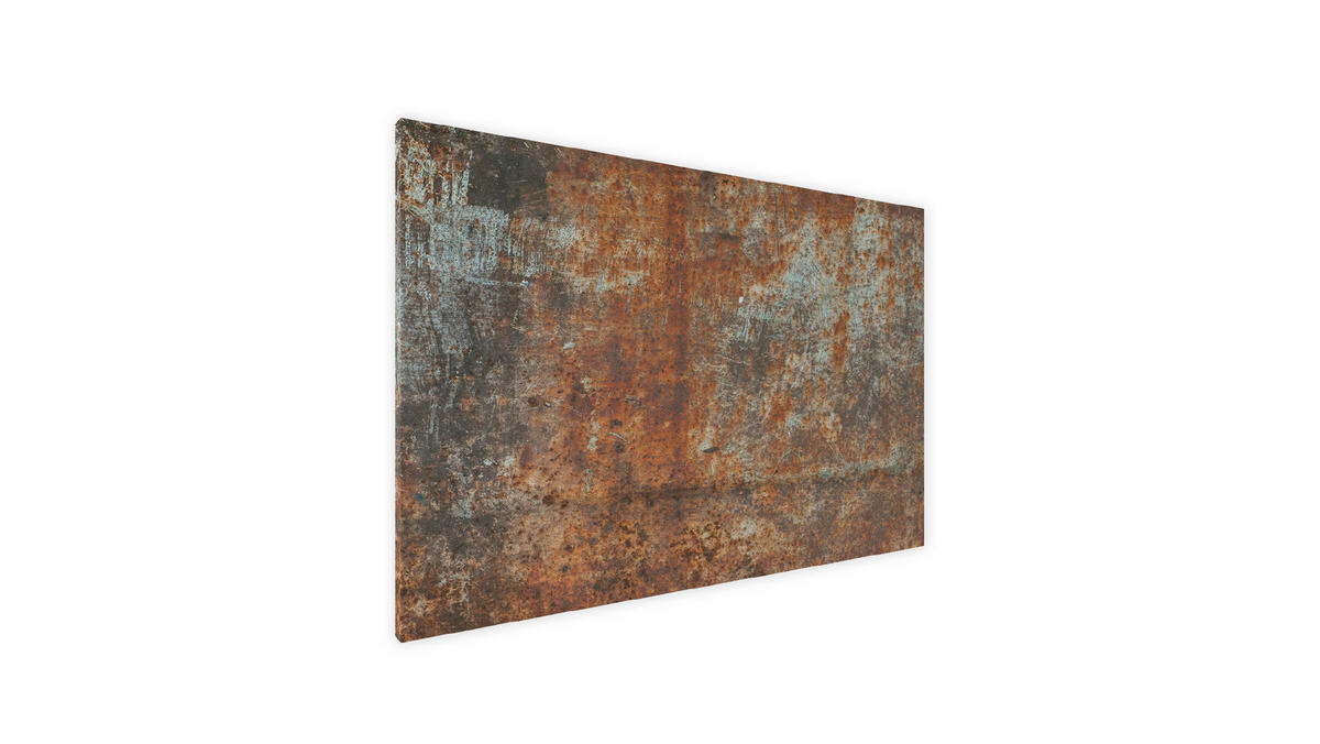 METALBOARD ROST 90x60cm + Zubehör-Set - Braun, Metall (90/60/1.8cm) - ALLboards