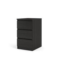KOMMODE Schwarz - Schwarz, Holzwerkstoff (40/70/50cm) - ebuy24