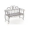 GARTENBANK Minno bronze - Braun, Metall (128/46/94cm) - TPFGarden