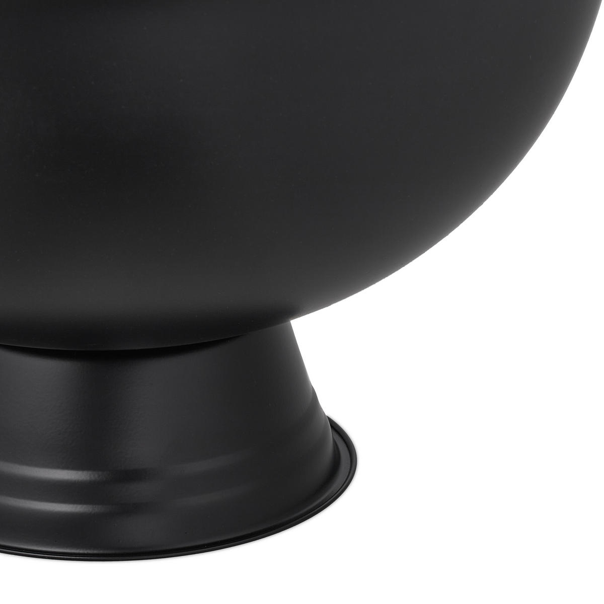 SEKTKÜHLER - Schwarz, Metall (40/23.5cm) - Relaxdays