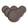 DESSERTTELLER Malaga Grau ø 22 cm 6er Set - Grau, Keramik (22cm) - Ritzenhoff Breker