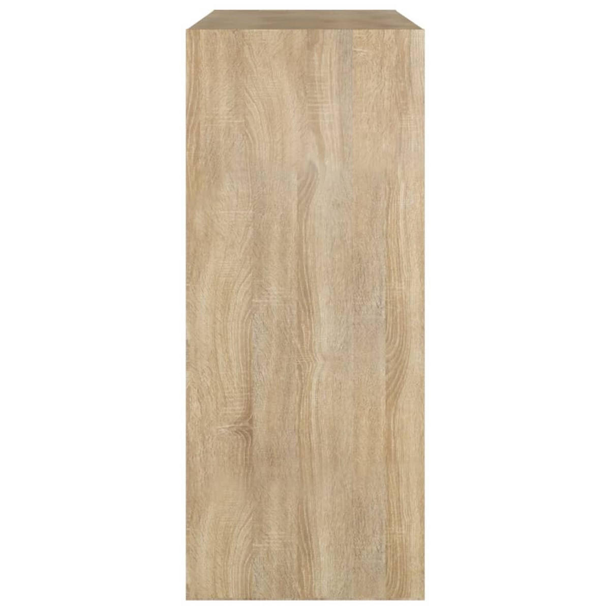 BÜCHERREGAL mit 2 Ebenen 80/30/72 cm aus Holzwerkstoff inSonoma-Eiche Dekor - Sonoma Eiche, Holz (80/72/30cm) - vidaXL