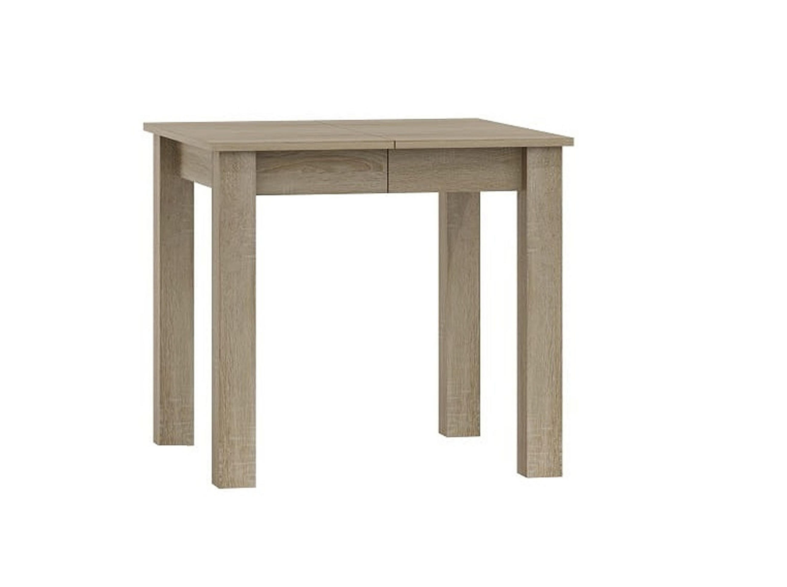 designimpex Esstisch Sonoma Eiche 80x76x80 cm