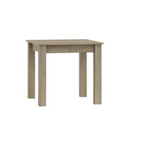 ESSTISCH Rechteckig ausziehbar Sonoma Eiche 80/80/76 cm - Sonoma Eiche, Holzwerkstoff (80/80/76cm) - designimpex