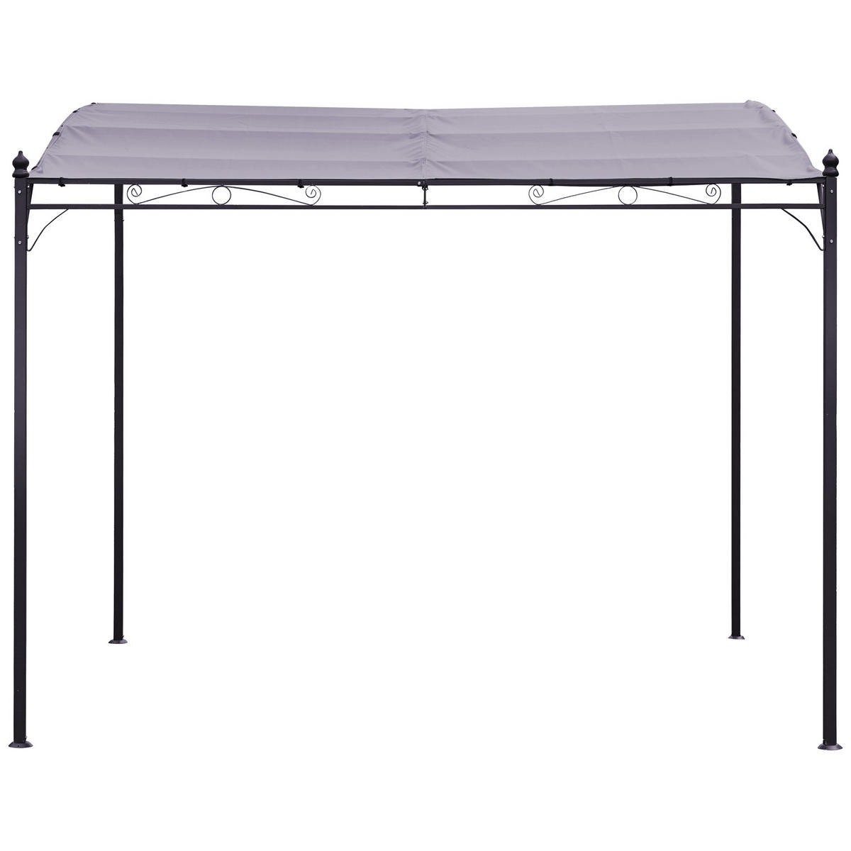 PERGOLA Nice Taupe 300/250 cm - Braun, Textil (250/246/300cm) - Happy Garden