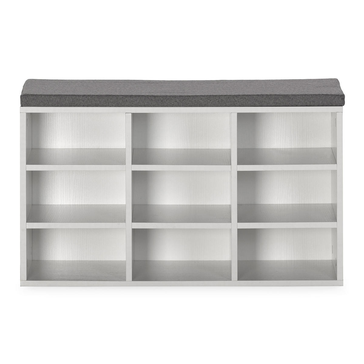 SCHUHBANK Samuel farbe Weiß - Weiß, Holzwerkstoff (81/50/31cm) - VS Venta-stock