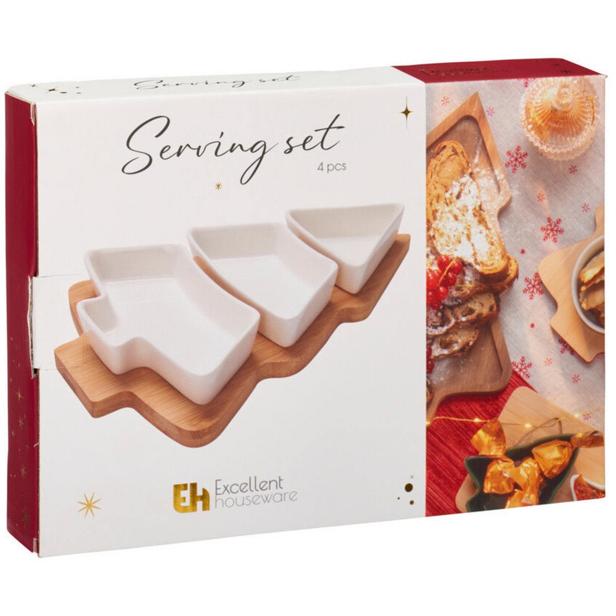SNACKSCHALEN Porzellan Lumora - Weiß, Keramik (27.6cm) - Home Styling Collection